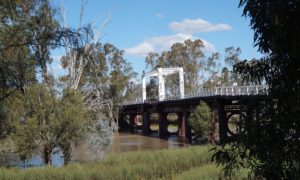 First Bridge over the Darling 1883